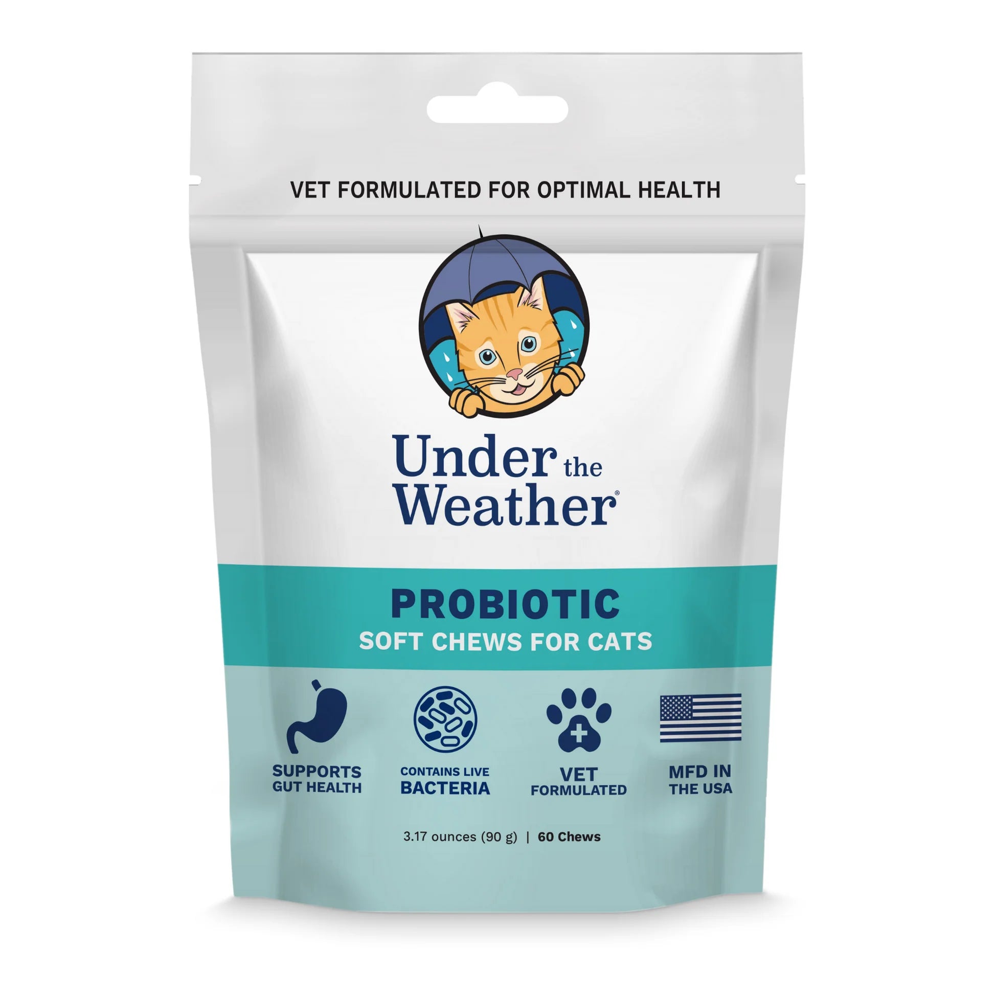 Under the Weather for Cats - Probiotic Soft Chews - 60 Chews