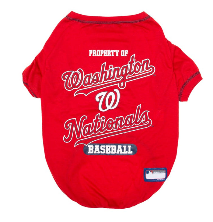 Washington Nationals Pet Jersey – 3 Red Rovers