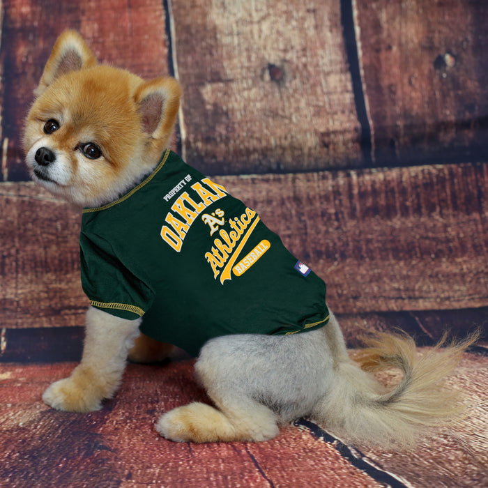 Oakland A's Athletics Dog Pet Baseball Jersey Alternate