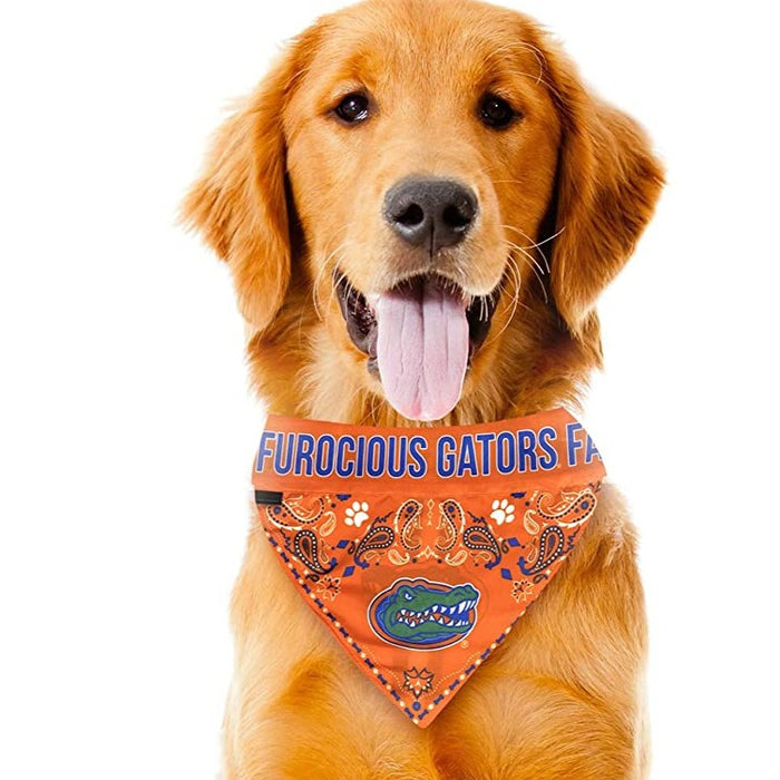 Atlanta Braves Over The Collar Dog Bandanas Inventory Clearance