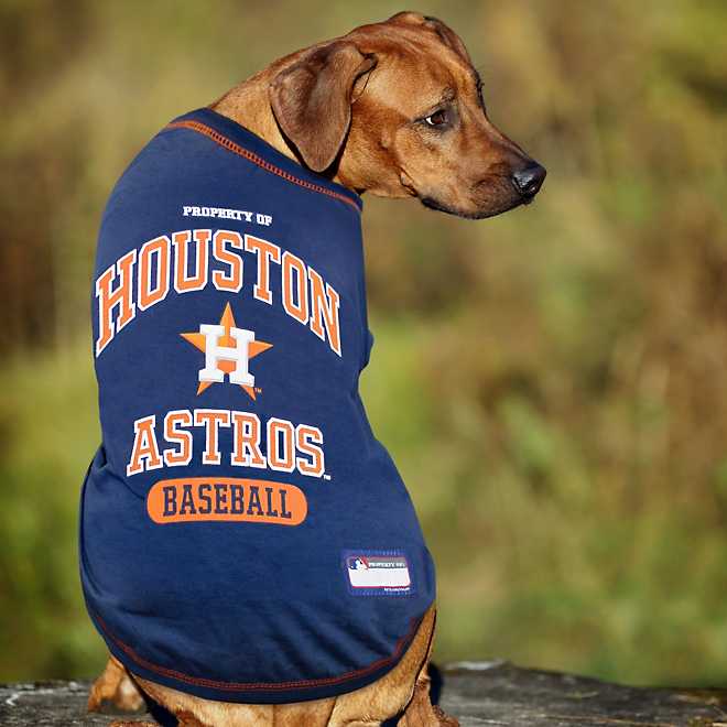 Houston Astros Throwback Pet Jersey – 3 Red Rovers