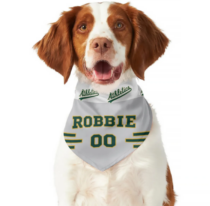 oakland a's dog jersey