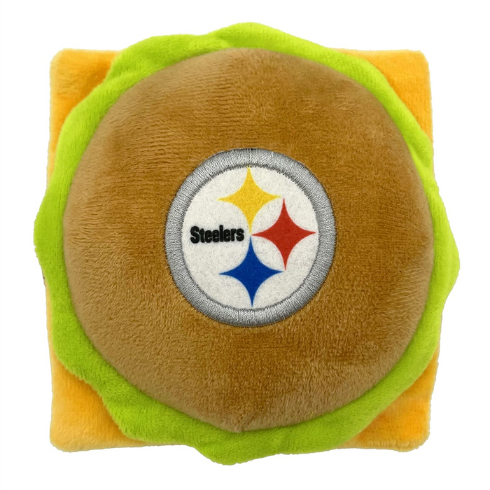 Pets First Philadelphia Eagles Plush Hamburger Dog Toy | PetSmart