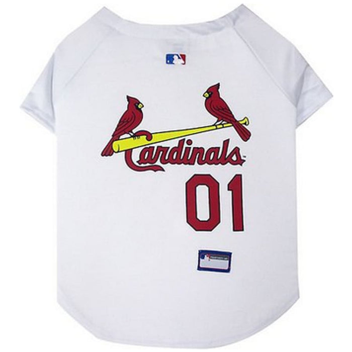 St Louis Cardinals Throwback Pet Jersey