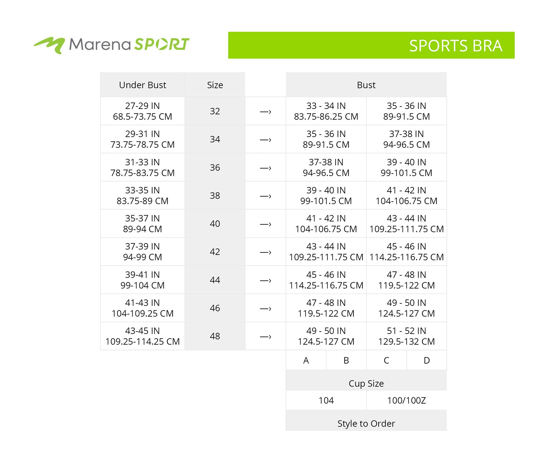 marena-size-charts-compression-garment-sizing