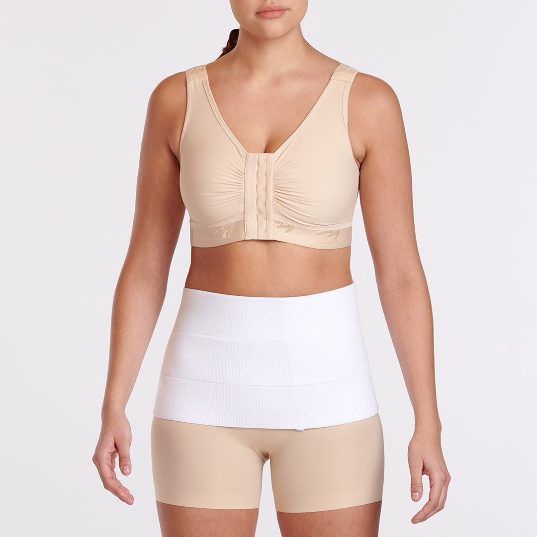 CANMIUS Abdominal Binder for Post Surgery - Compression Stomach