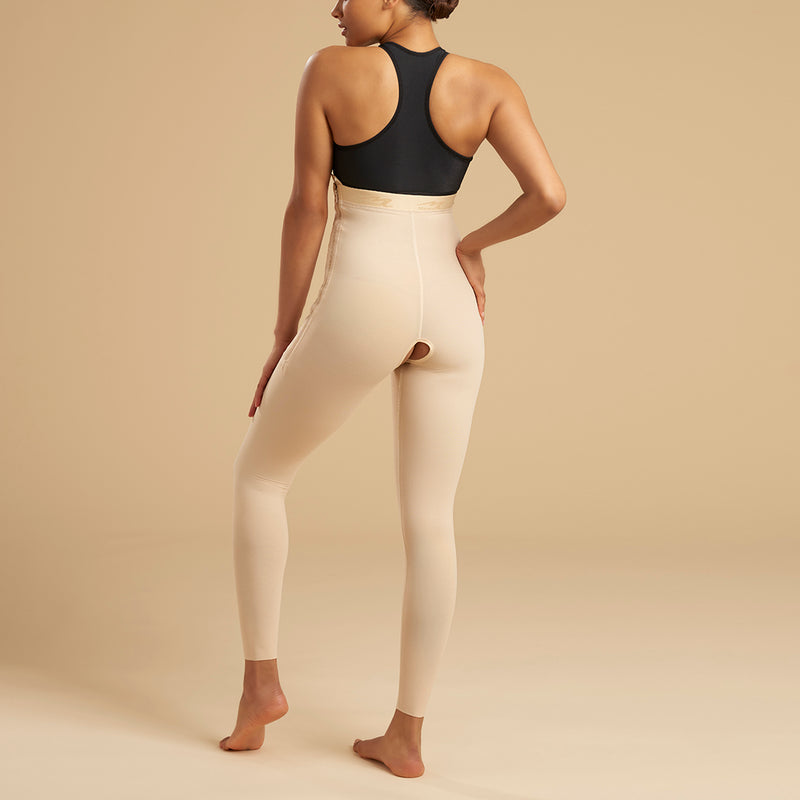 Marena Recovery Girdle With High Back reinforced panels style SFBHRM Med  beige