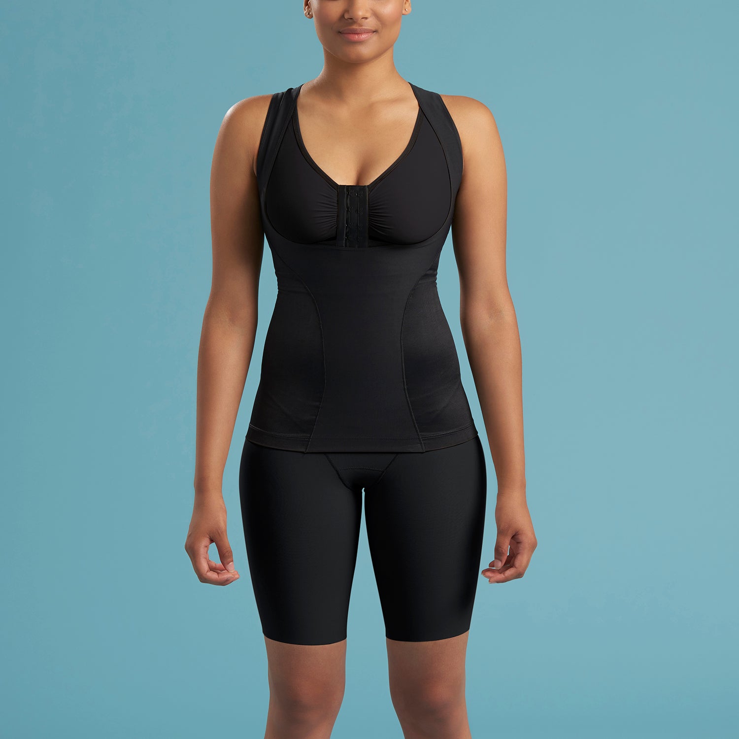 Women's Compression Girdle with Reinforced Panels - Bikini Length