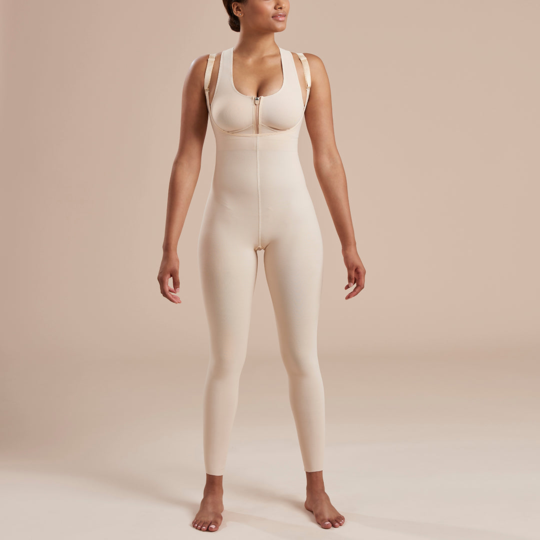 Marena Bodysuit 3/4 Length Sleeves - Short Length –