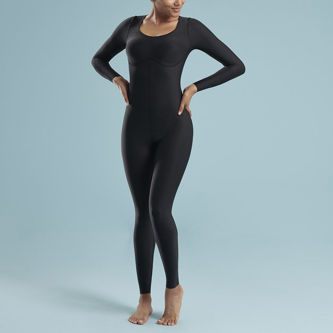 Long Sleeve Compression Body Suit – Kickweightwithkeisha