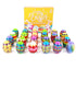 Toys Filled Easter Decorative Jumbo Plastic Eggs! 24 or 36 Pcs Set!