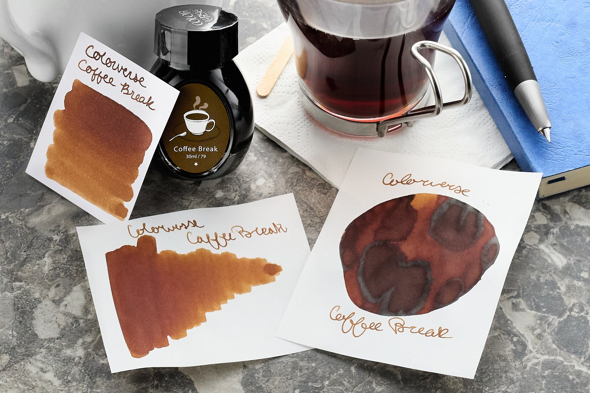 Colorverse Coffee Break Layout with ink review