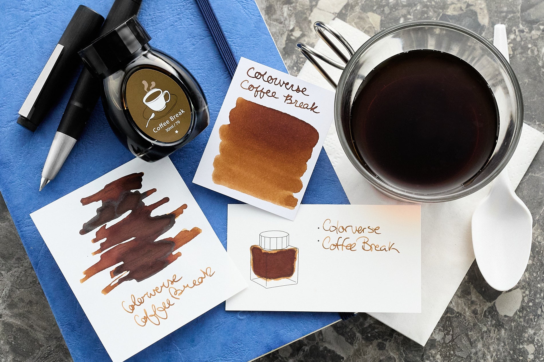 Colorverse Coffee Break Layout with ink review