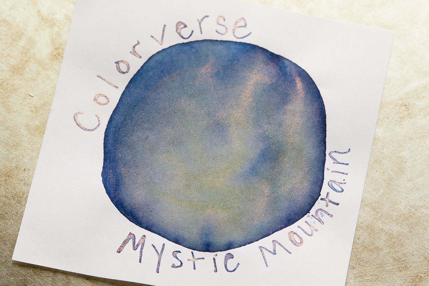 Colorverse Mystic Mountain Ink Splatter