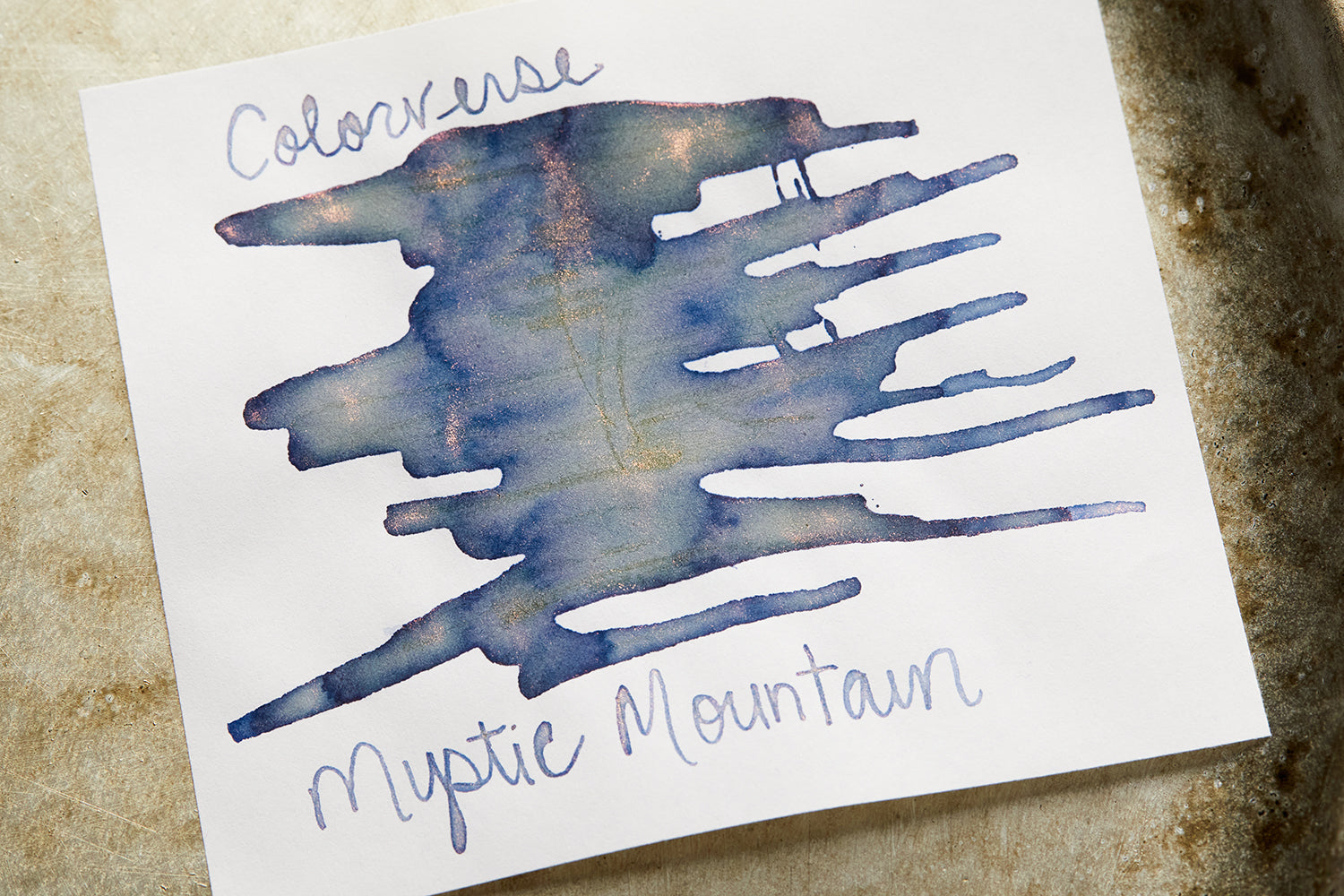 Colorverse Mystic Mountain Ink splatter