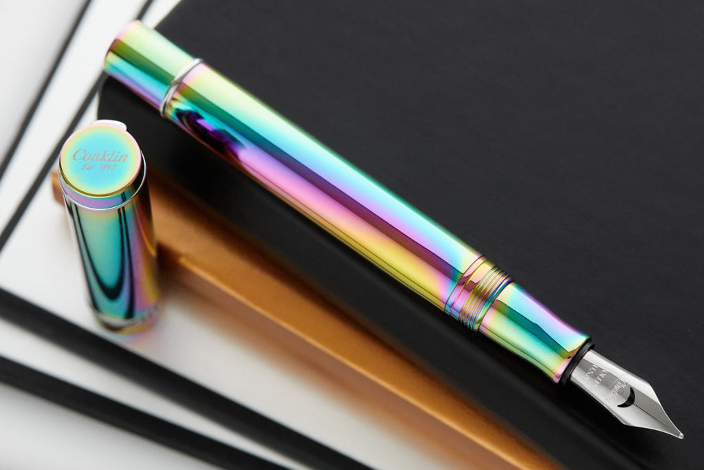 Conklin Duragraph Ballpoint Pen - Special Edition - Rainbow