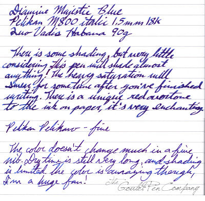 Diamine Majestic Blue