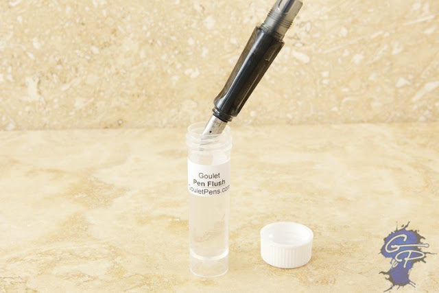 Sample Size vial of Goulet Pen Flush