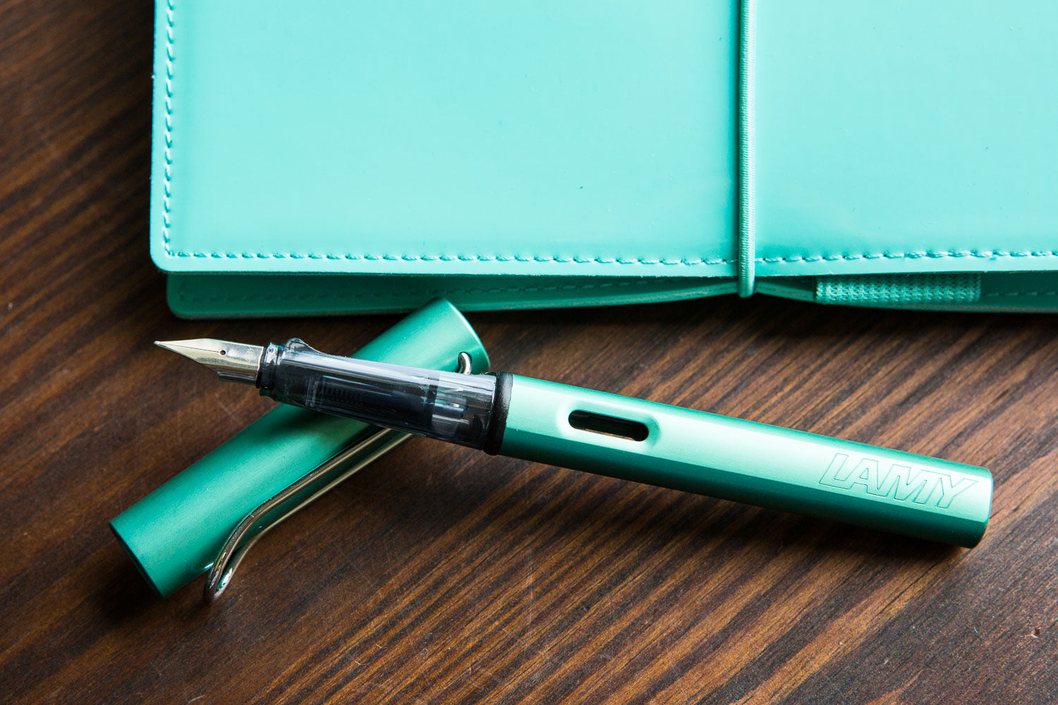 LAMY AL-star fountain pen in bluegreen