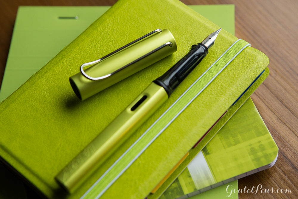 LAMY AL-star charged green fountain pen