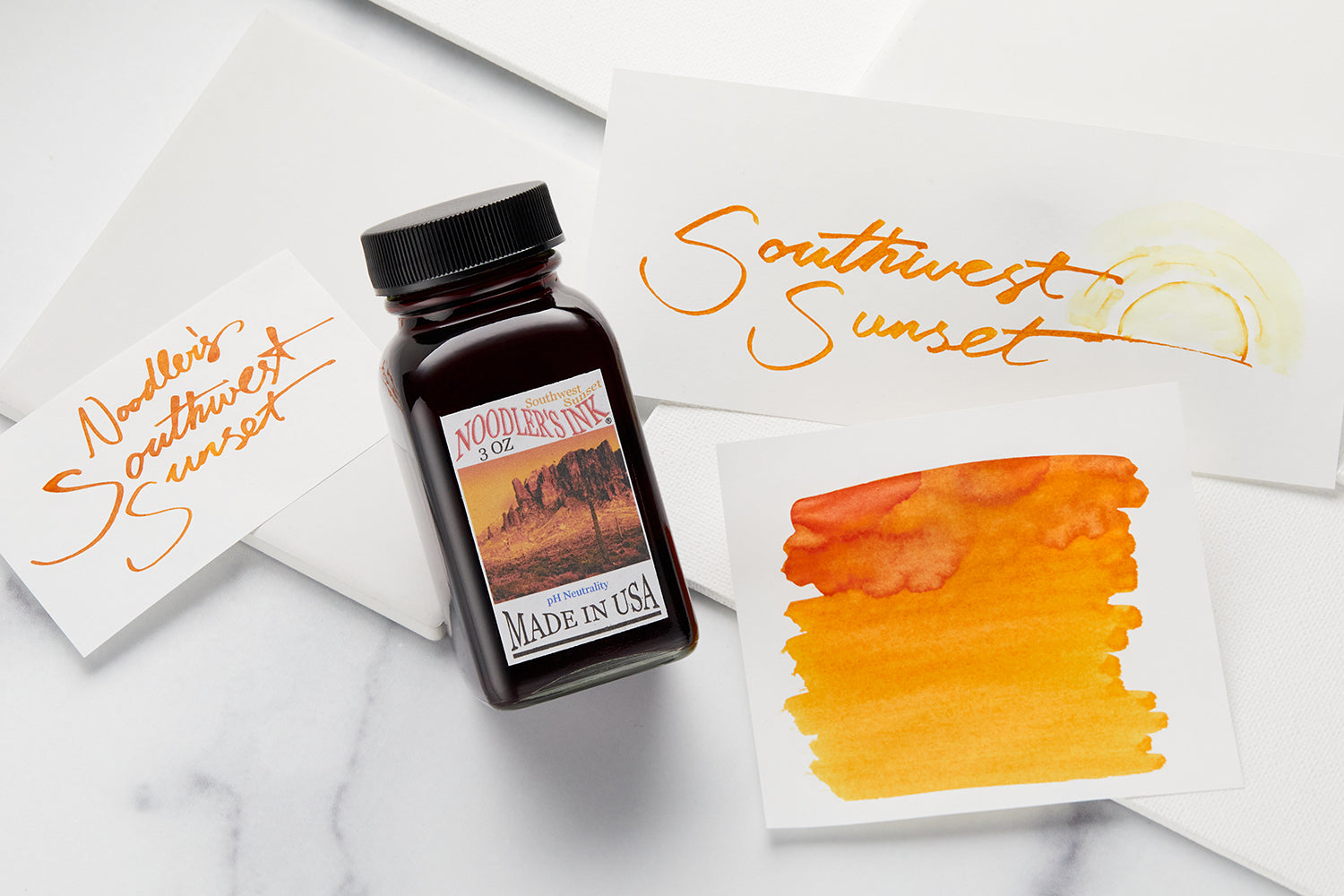 Noodler's Southwest Sunset ink