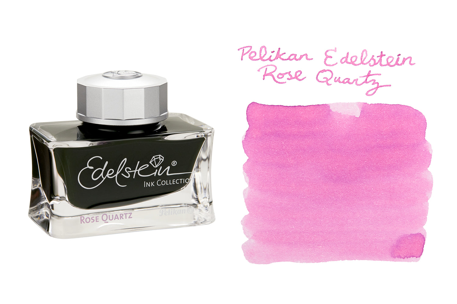 Pelikan Edelstein Rose Quartz pink fountain pen ink