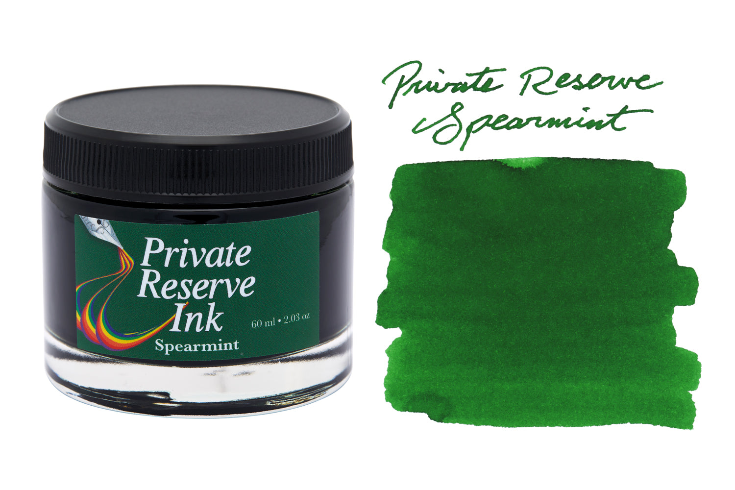 Private Reserve Spearmint green fountain pen ink