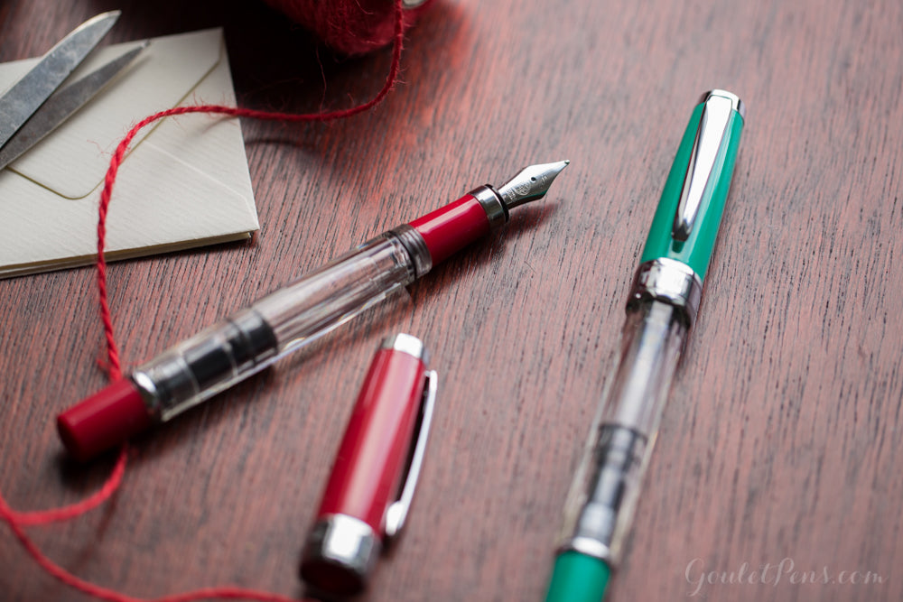 TWSBI 580 Red and Green