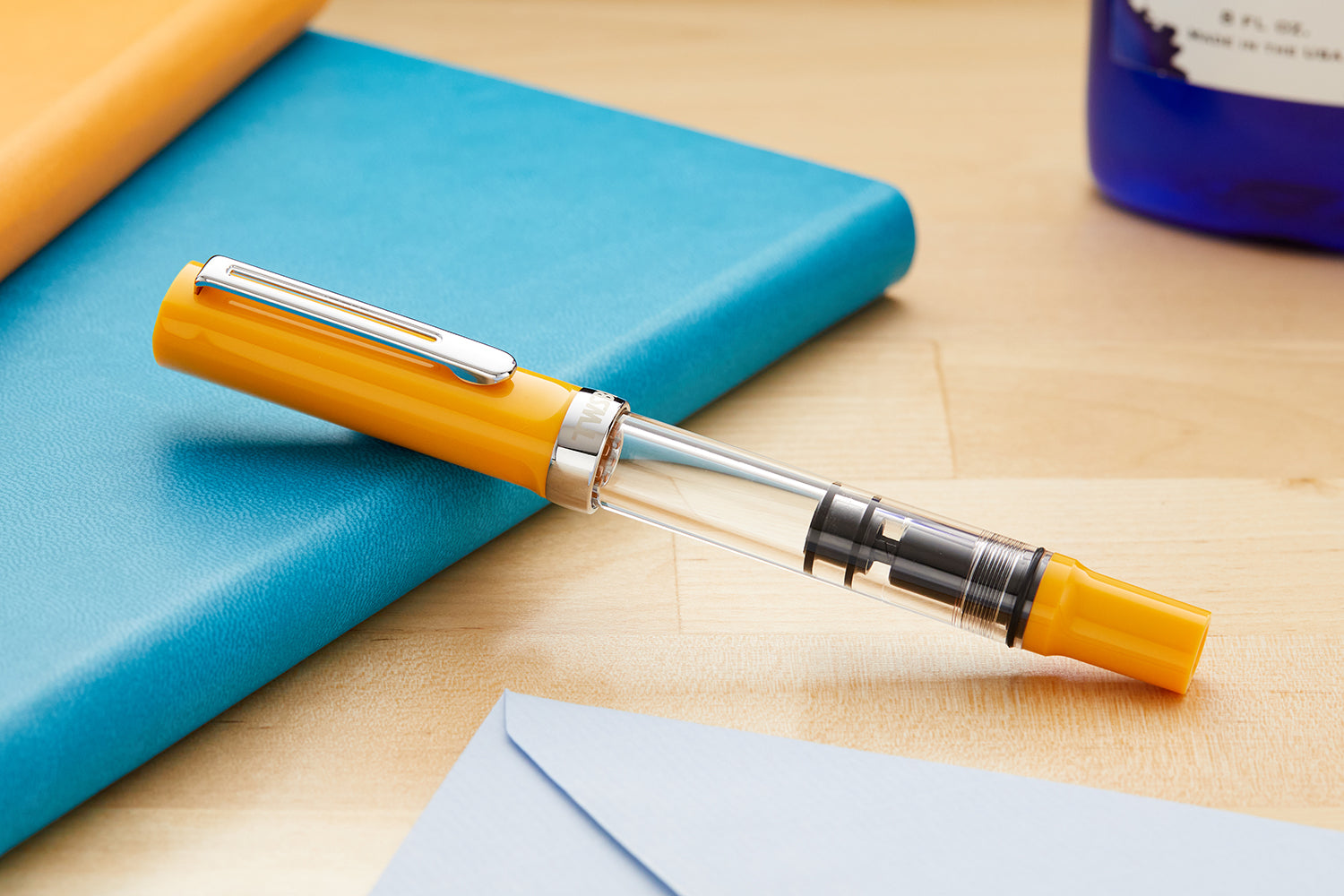 TWSBI ECO-T fountain pen in Saffron