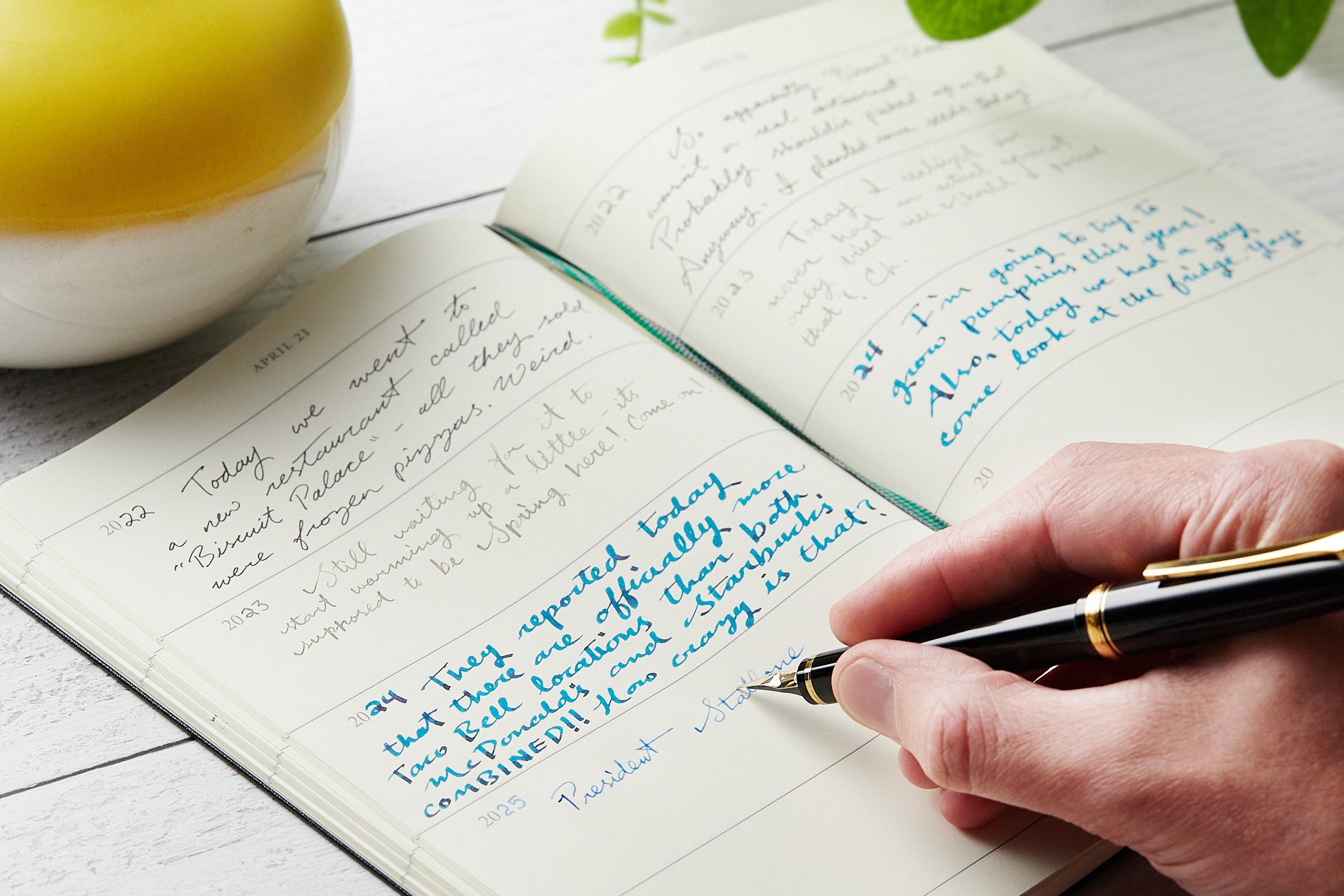 Like writing with a fountain pen? Use quality paper