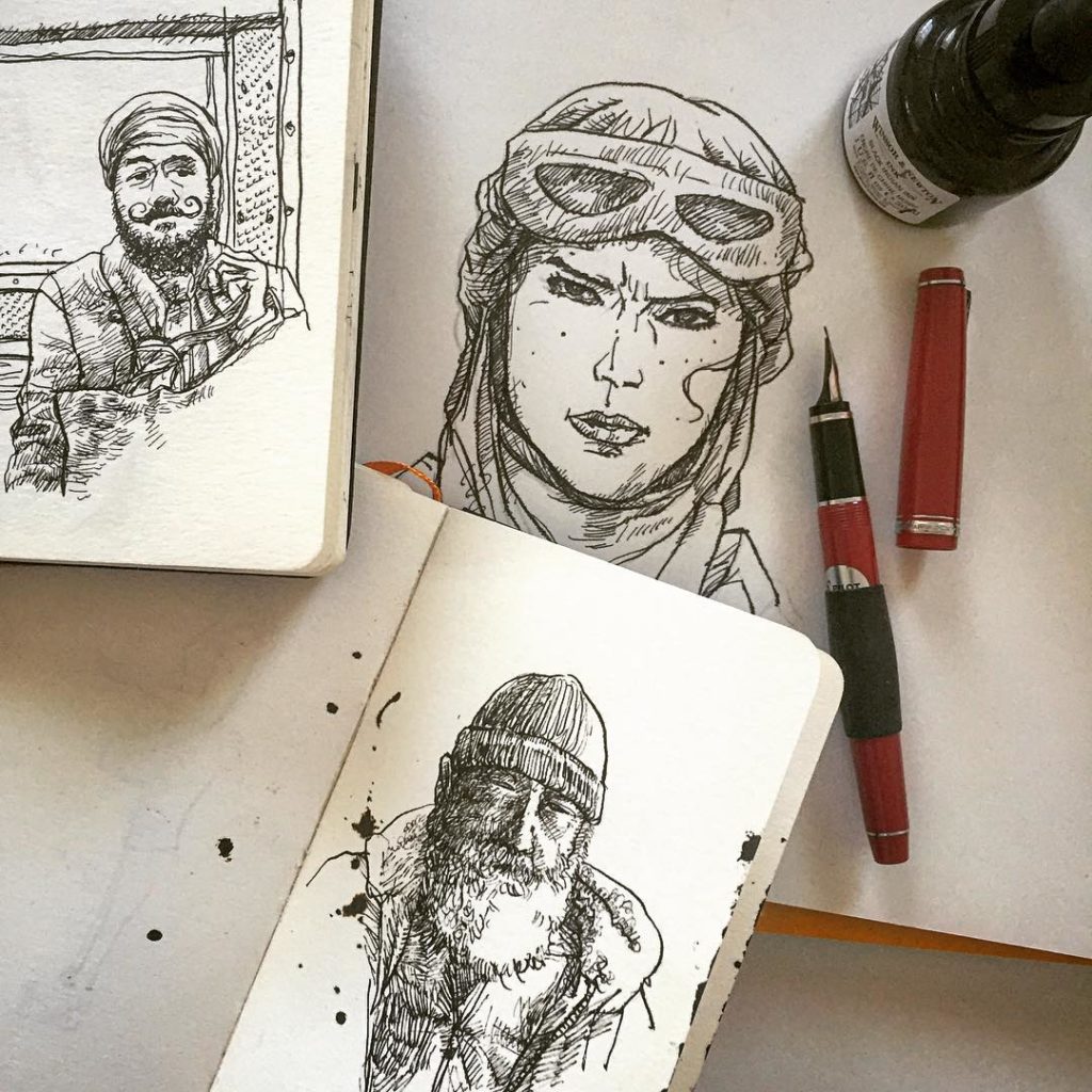 How to draw with pen - Artists & Illustrators