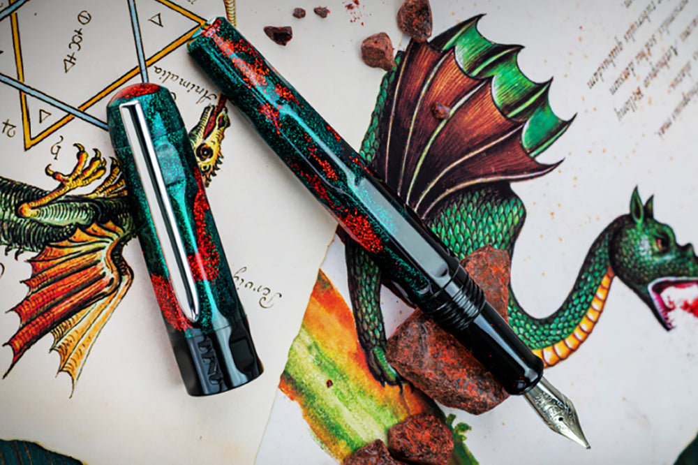 Benu Talisman Fountain Pen Dragon S Blood The Goulet Pen Company