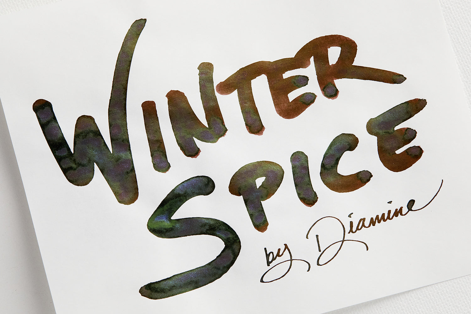 Diamine Winter Spice on Tomoe River paper