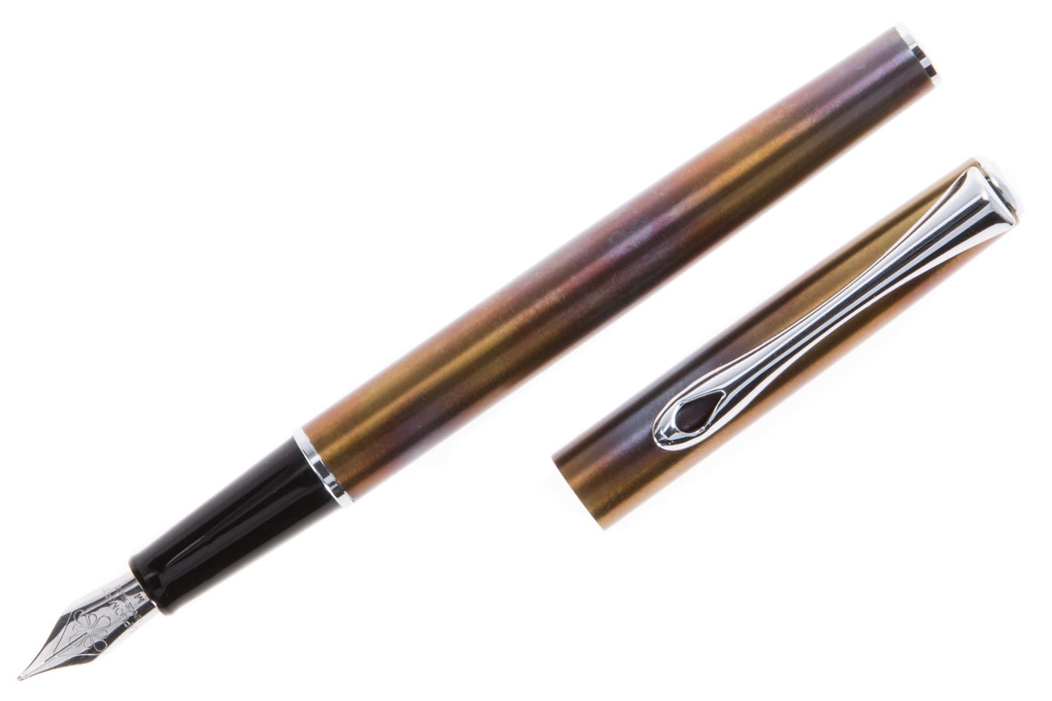 Diplomat Traveller Fountain Pen - Flame - Goulet Pen Company