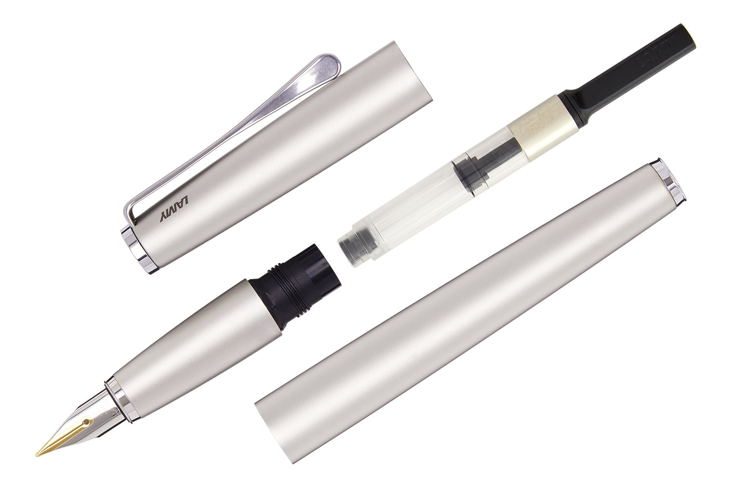 Tips Wolkenkrabber Helderheid LAMY studio fountain pen - palladium - The Goulet Pen Company