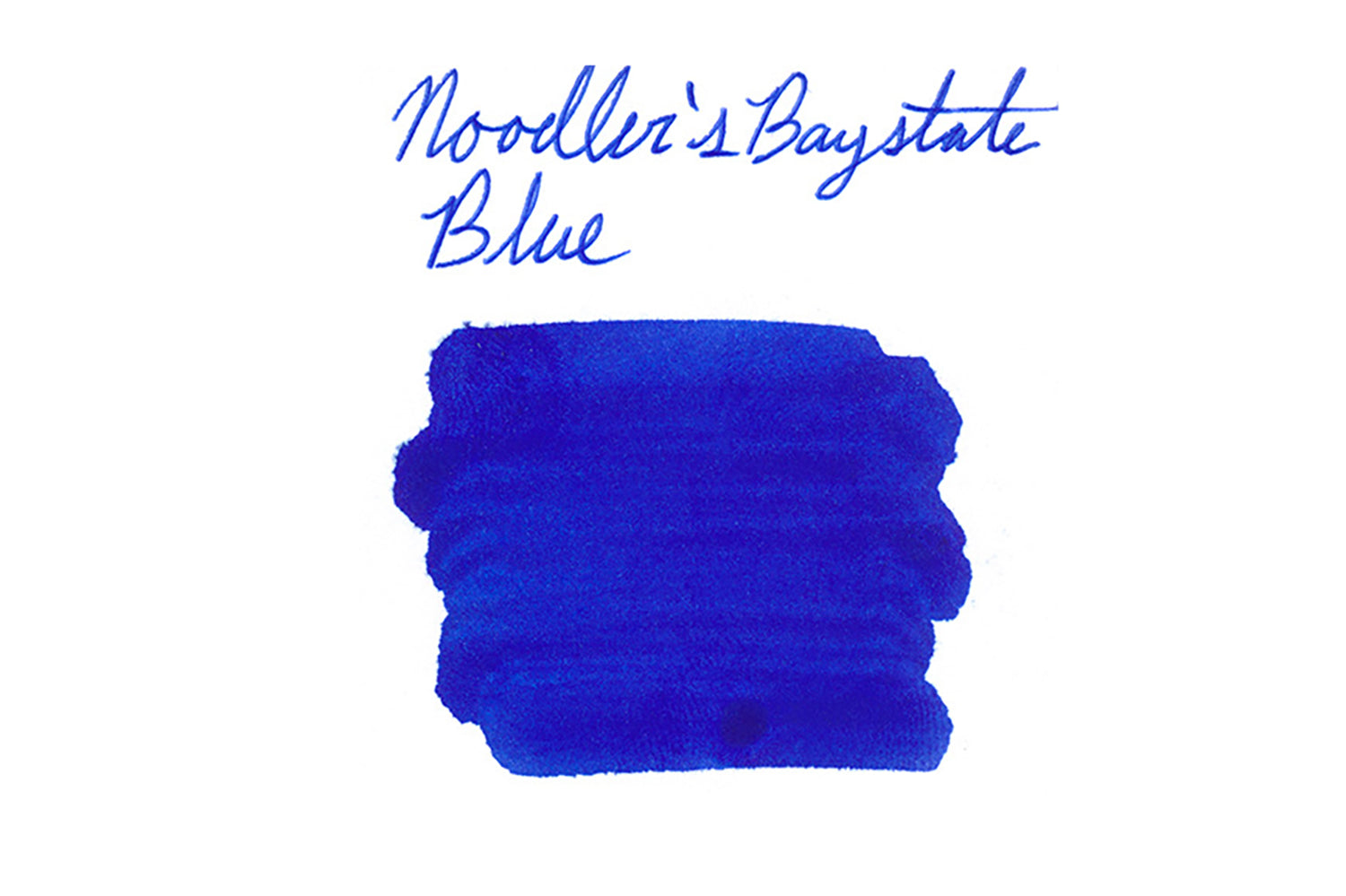 Noodler's Baystate Blue - Ink Sample