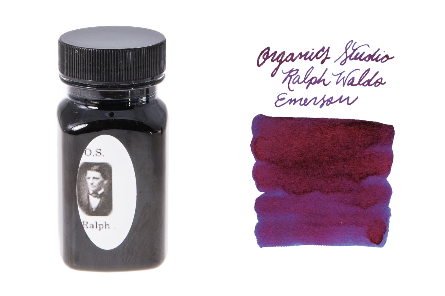 Organics Studio Ralph Waldo Emerson Twilight Blue - 55ml Fountain Pen Ink -  The Goulet Pen Company