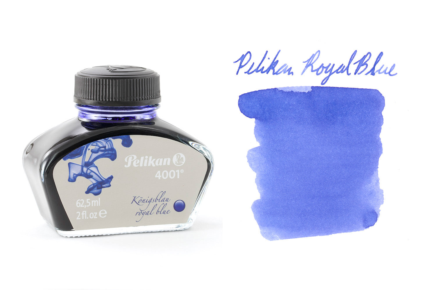 krokodil Discrepantie emotioneel Pelikan Royal Blue 4001 - 2oz Bottled Fountain Pen Ink - The Goulet Pen  Company