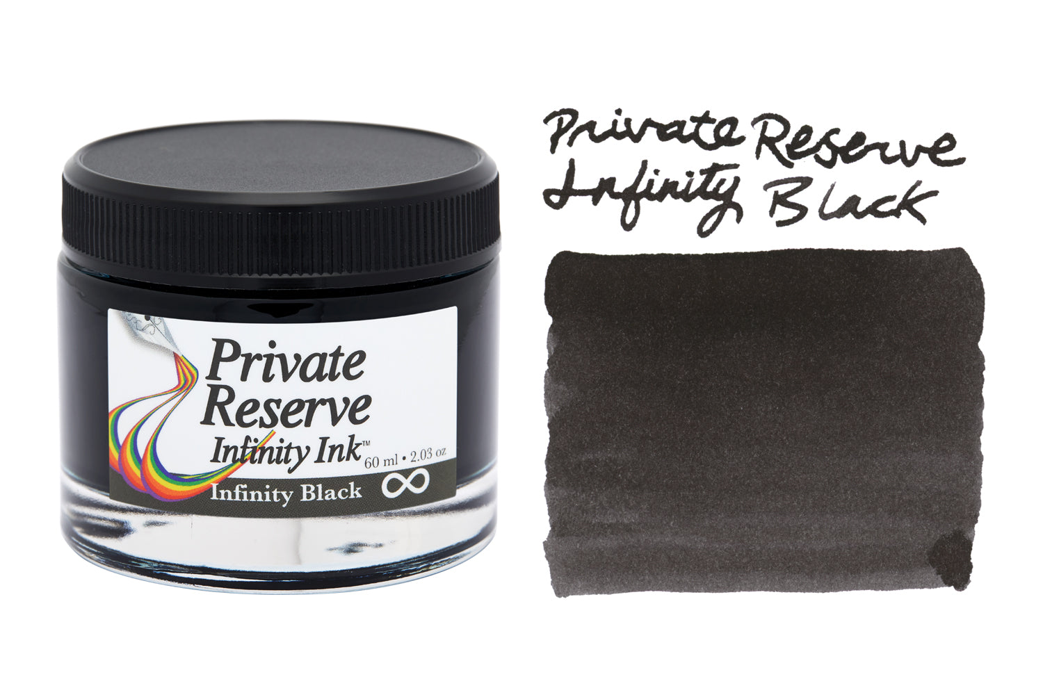 Private Reserve Infinity Black - 60ml Bottled Ink – The Goulet Pen Company