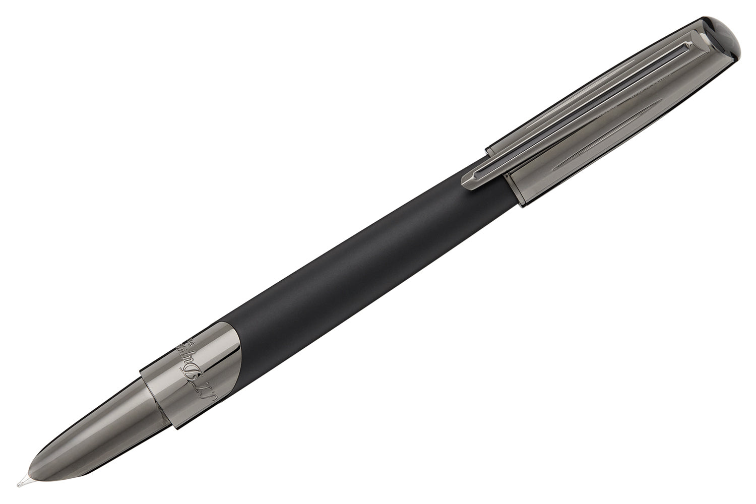 verlichten september profiel S.T. Dupont Defi Millennium Fountain Pen - Matte Black - The Goulet Pen  Company