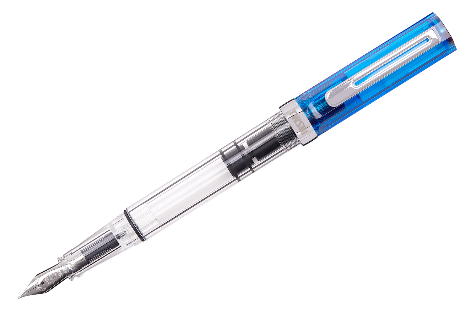 TWSBI ECO Fountain Pen - Transparent Blue - Goulet Pen Company