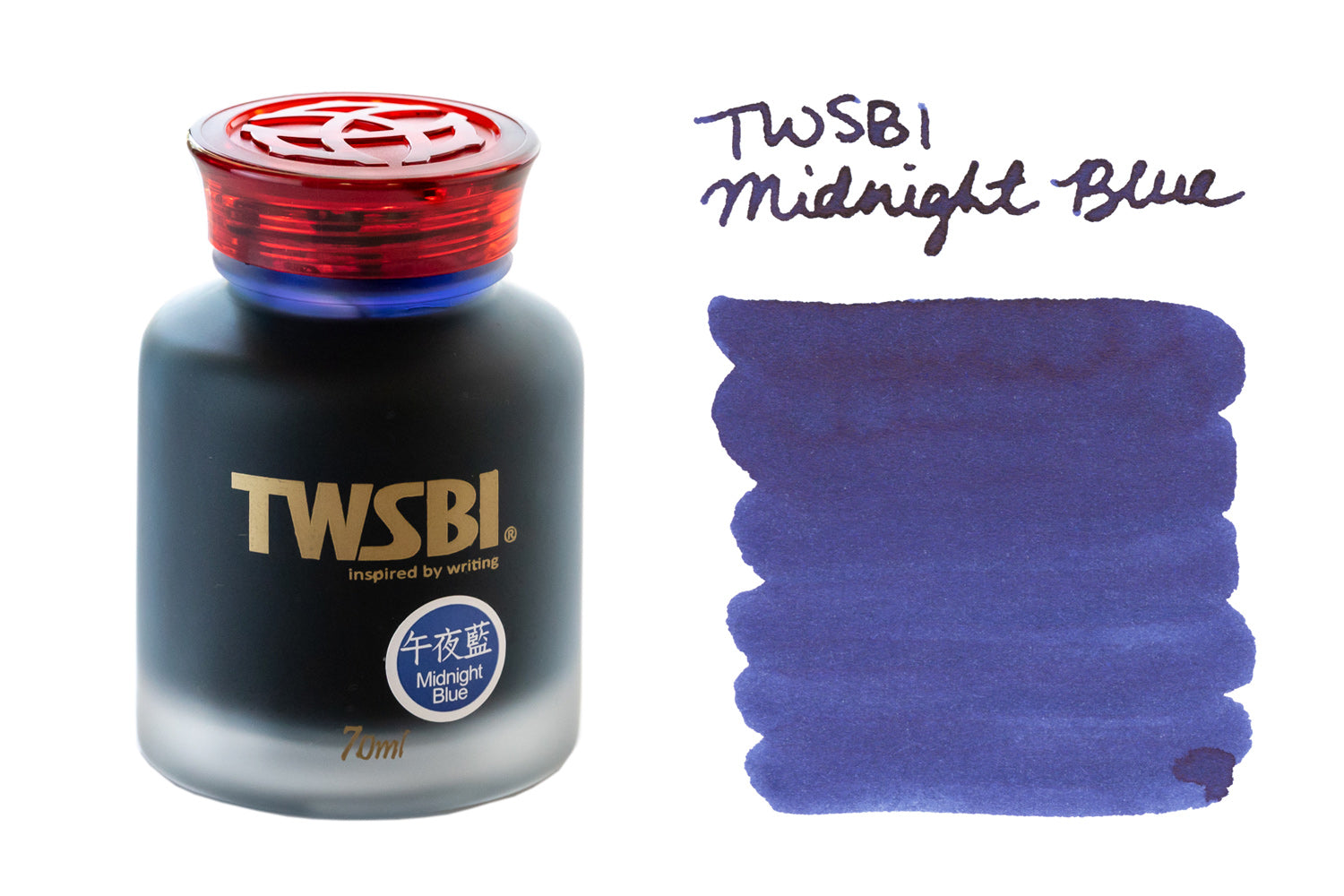 Twsbi Midnight Blue 70ml Bottled Ink The Goulet Pen Company