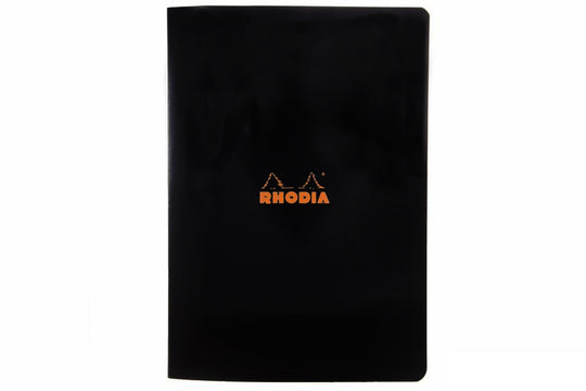 RHODIA Cahier à spirale 'Note Book', A5, quadrillé 5x5, noir