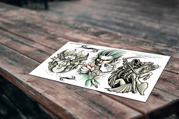 Myth & Magic Tattoo Designs by Jenny Clarke | Jenny Clarke Design