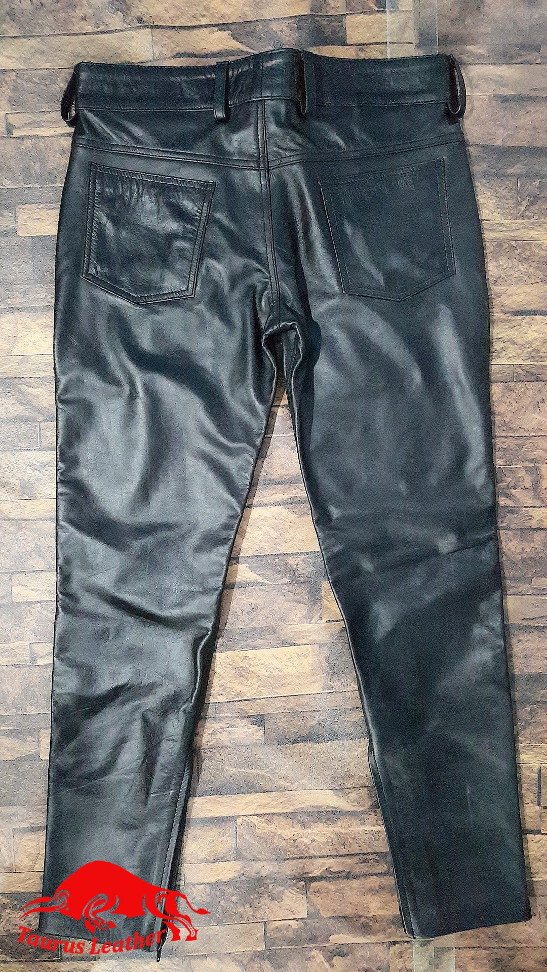 TAURUS LEATHER 501 Cow Leather Black Pant – Taurus Leather