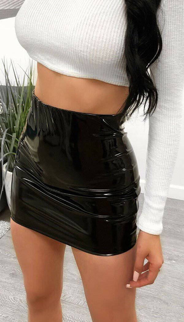 Black Mini Skirt // Black Bodycon Skirt -  Canada