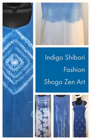 Indigo Shibori Fashion Collection