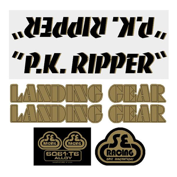 pk ripper black and gold