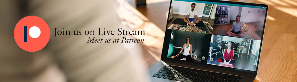 Image banner - Join us Live on Patreon