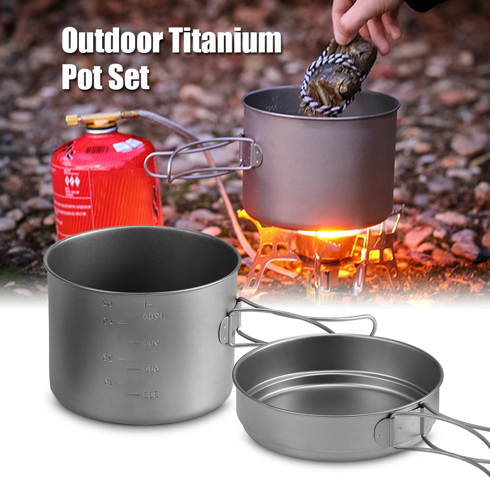 titanium camp cook set